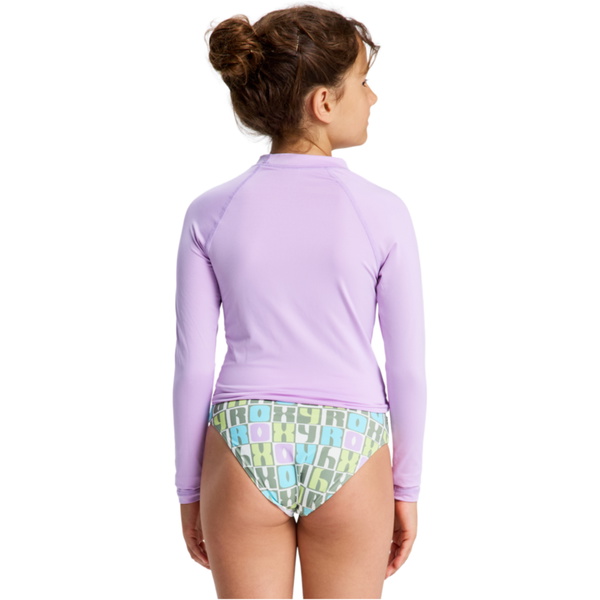 2026 Roxy Junior Whole Hearted Langarm-Lycra-Weste ERGWR03490 - Crocus Petal
